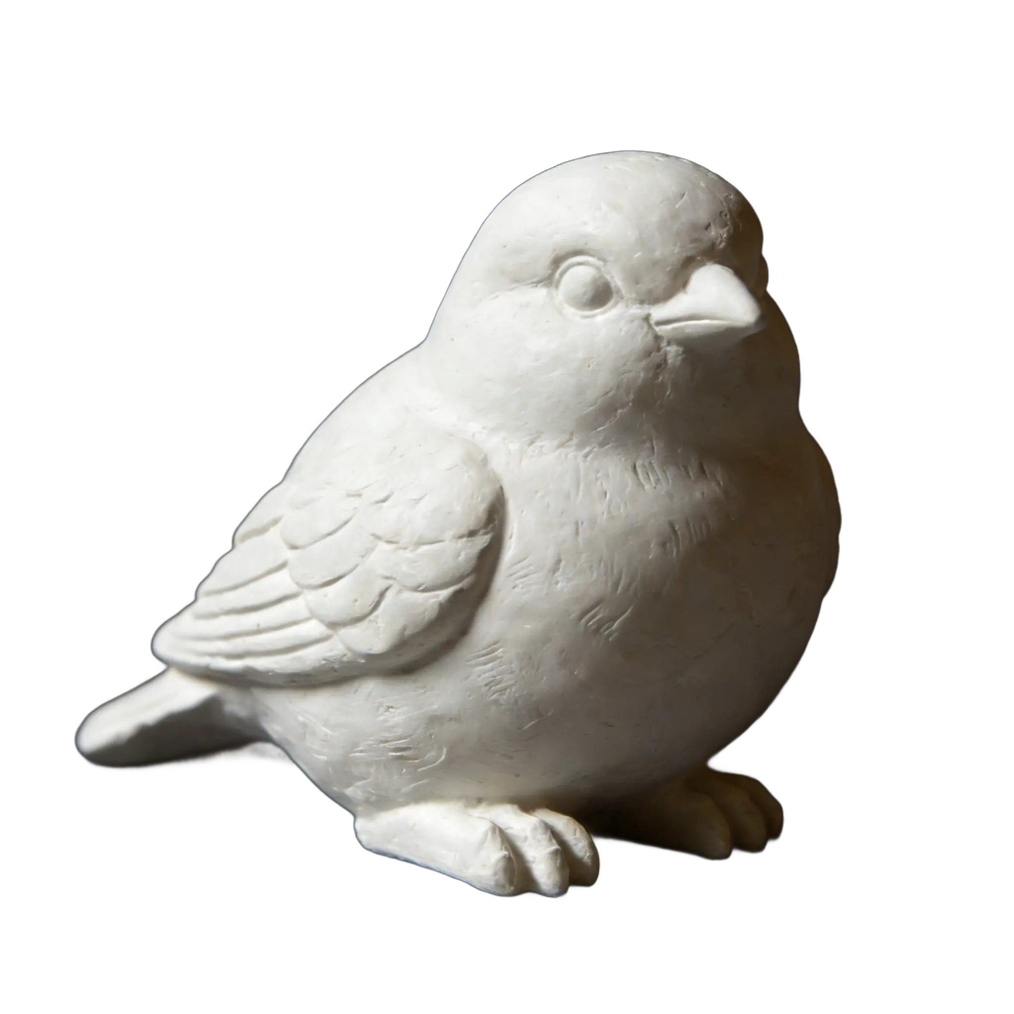 生成小鸟石膏模型